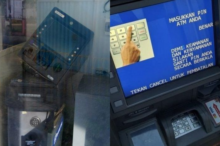 WN Asing Rusak Mesin ATM di Jimbaran Gondol Uang Puluhan Juta