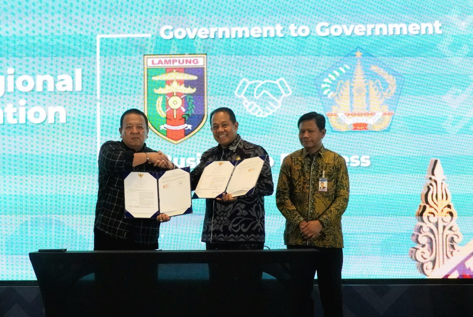 podiumnews.com-Pemprov Bali-Lampung Jalin Kerjasama 