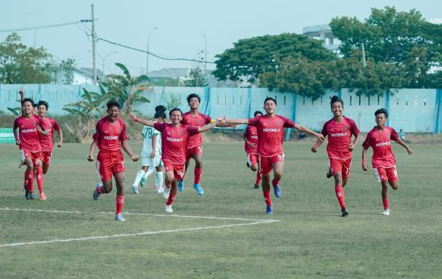 Bali United U16 Kalah Tipis