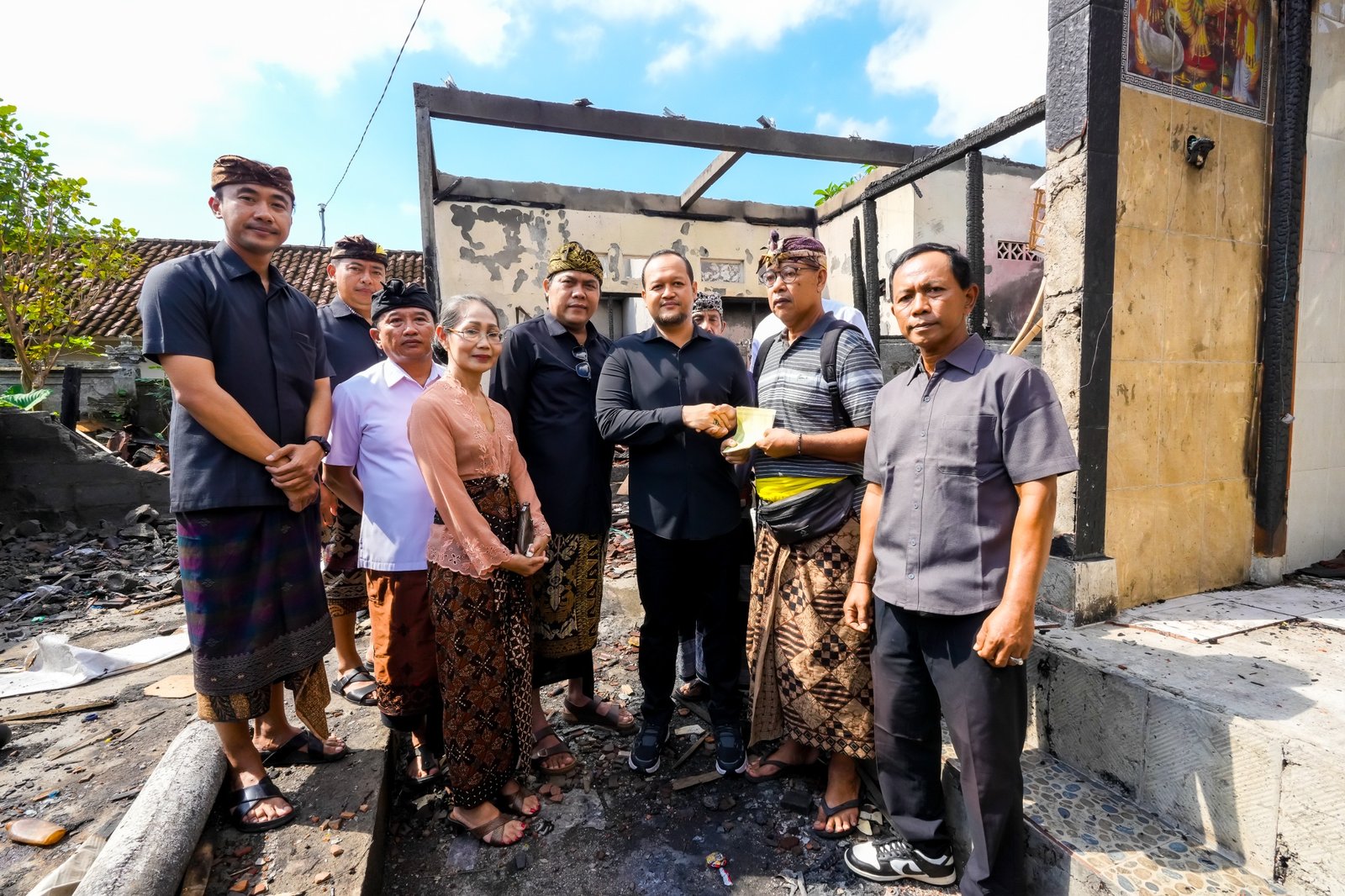 Kebakaran di Kapal, Badung Ulurkan Bantuan Fantastis