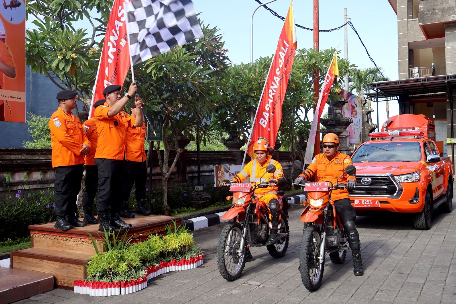 podiumnews.com-129 Personel Basarnas Denpasar Siaga Nataru