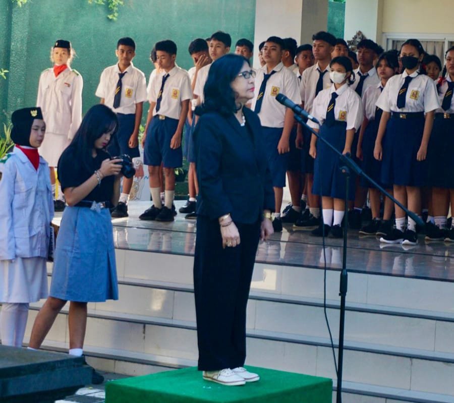 Ratusan Siswa Baru Ikuti MPLS Ramah di Bawah Naungan Perdiknas Denpasar