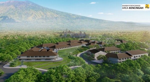 podiumnews.com-Kementerian PUPR Mulai Penataan Kawasan Suci Pura Besakih