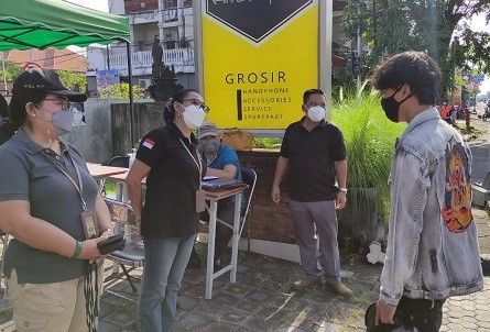 Tim Yustisi Denpasar Masih Temukan Pelanggar Prokes