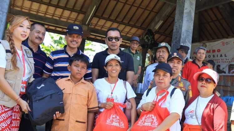 Bakti Sosial Pemprov Bali, Bedah Rumah dan Pelayanan Kesehatan di Karangasem