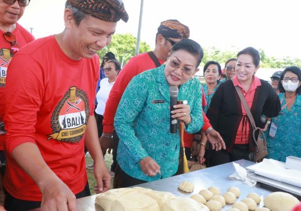 Bangkitkan Perekonomian Masyarakat, TP PKK Provinsi Bali Kembali Gelar Pasar Rakyat