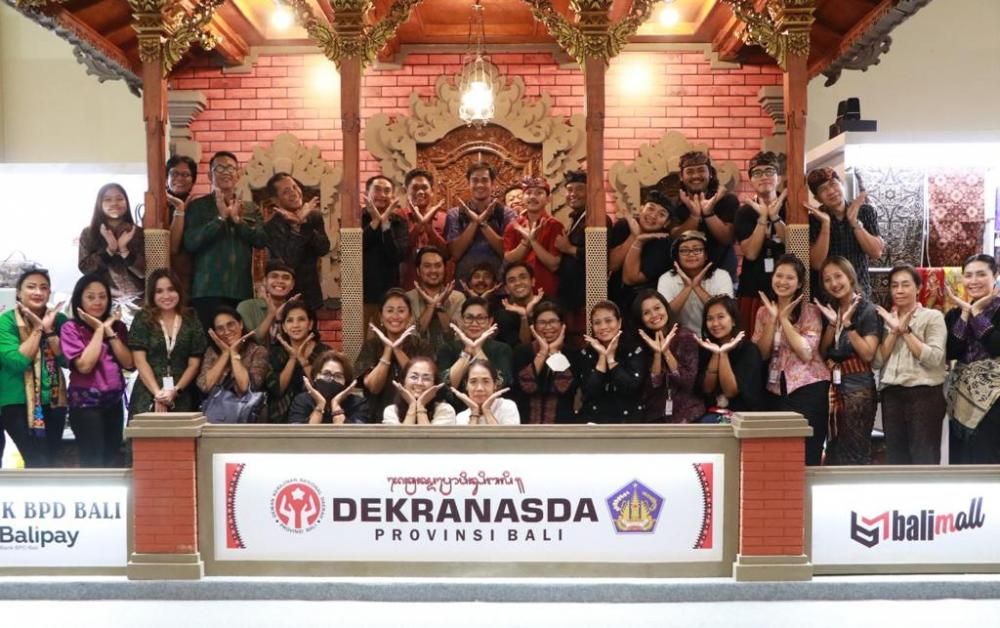 Belajar dari Pameran Kriya Nusa 2022, Ny. Putri Koster Harap Kerajinan Nusantara Jangkau Pasar Dunia