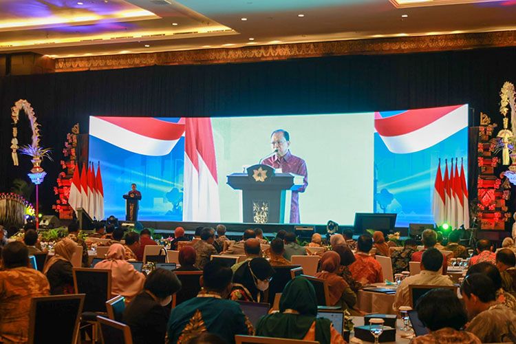 podiumnews.com-Gagasan Gubernur Koster Tidak Impor Beras dan Garam Diapresiasi Peserta Musrenbangnas