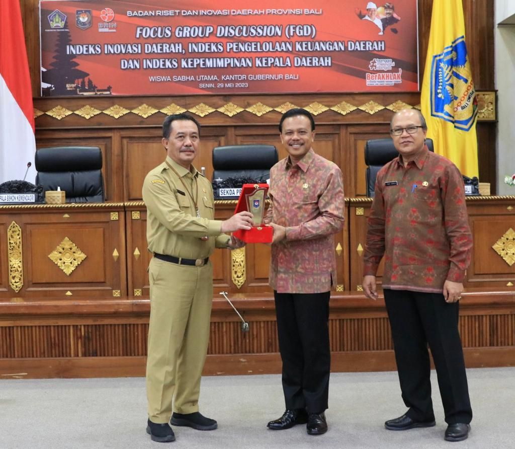 podiumnews.com-Pemprov Bali Gelar FGD Indeks Pengelolaan Keuangan Daerah