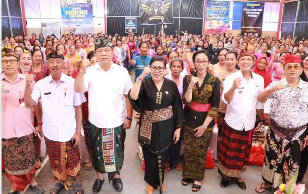 podiumnews.com-Putri Koster Buka Pameran IKM Bali Bangkit Tahap IX Tahun 2022