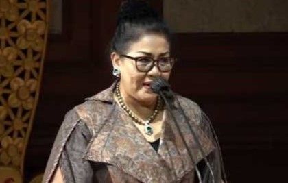 podiumnews.com-Putri Koster: Pameran IKM Bali Bangkit, Ajang Pelestarian Warisan Kain Leluhur