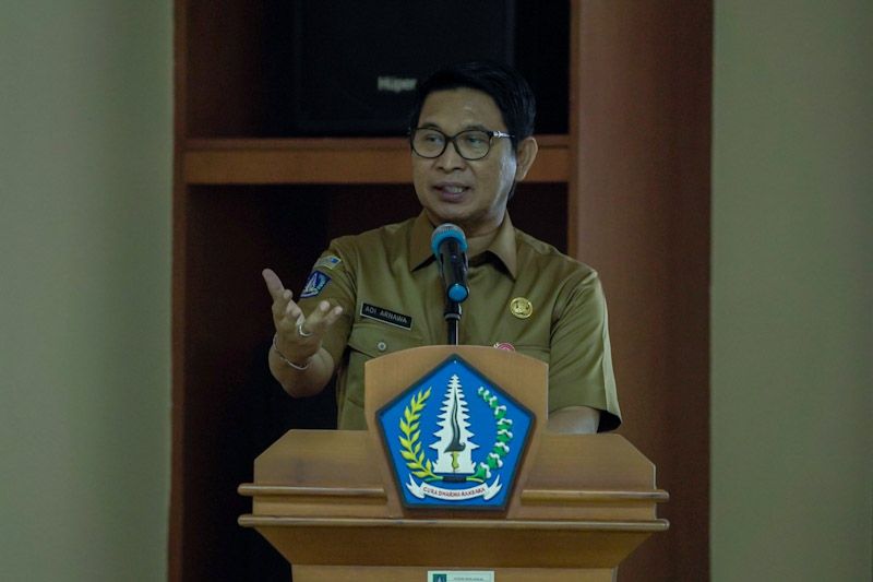 podiumnews.com-Sekda Adi Arnawa Buka Pelatihan Perencanaan Penganggaran APBD Tahun 2023