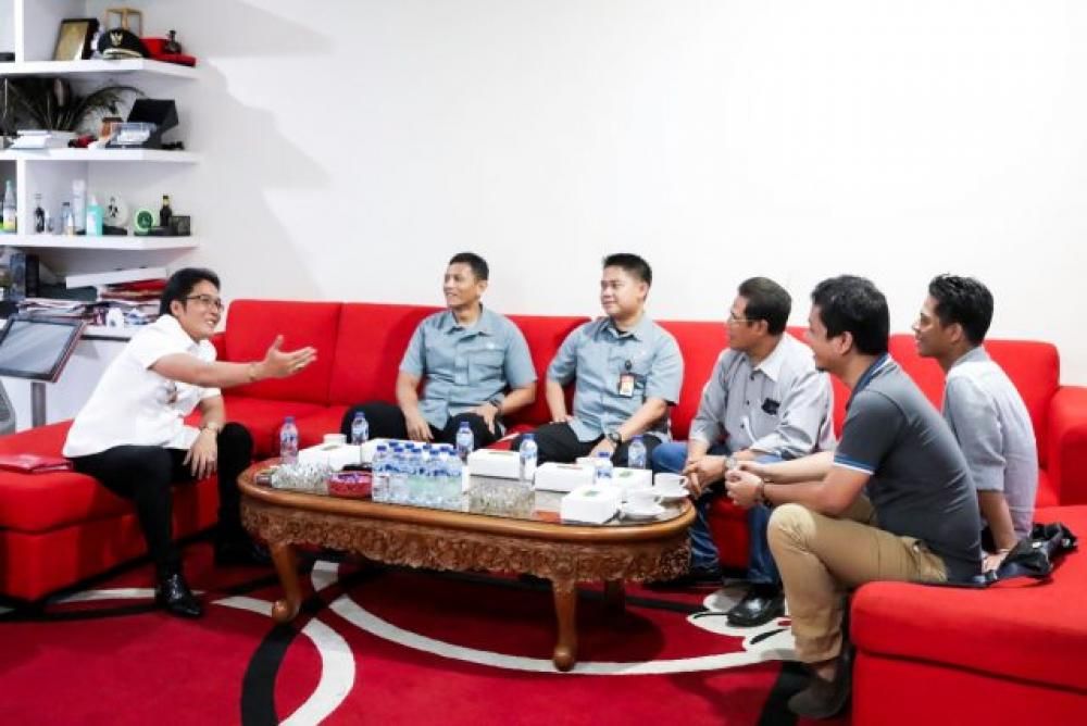 podiumnews.com-Sukseskan Pelaksanaan KTT G20, Bupati Giri Prasta Terima Silaturahmi Paspampres