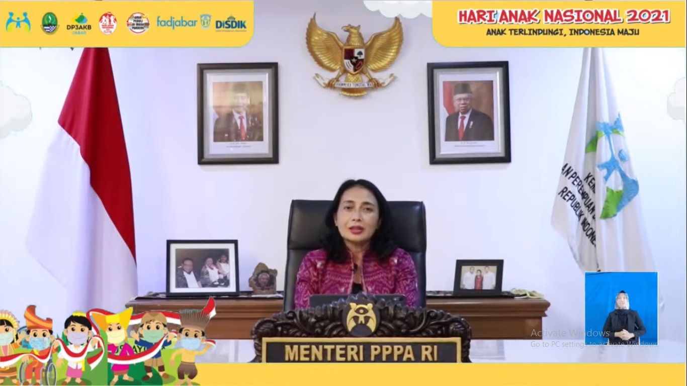 podiumnews.com-Menteri PPPA Harap Pengambil Keputusan Dengarkan Suara Anak