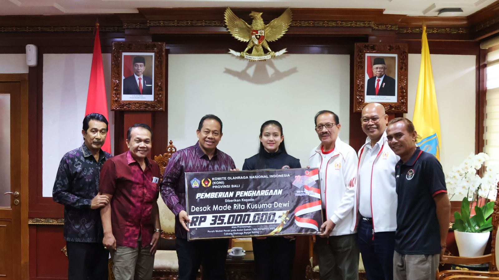 podiumnews.com-Atlet Bali Peraih Medali Asian Games Diganjar Rp 50 Juta