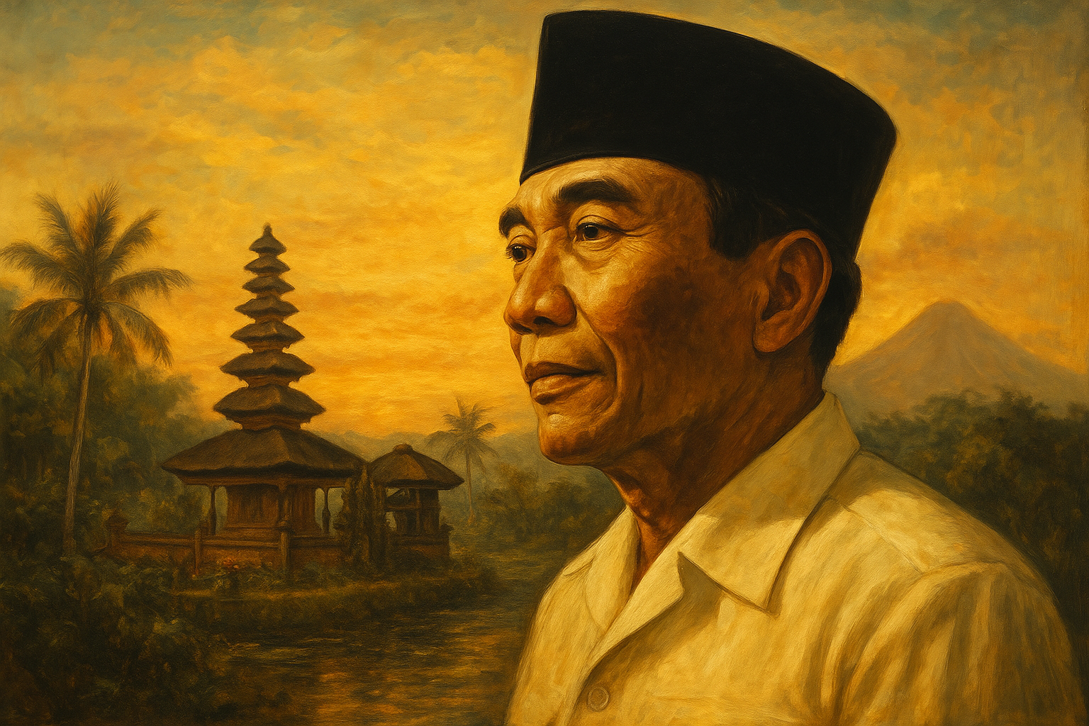 podiumnews.com-Bung Karno dan Bisik Bumi Bali