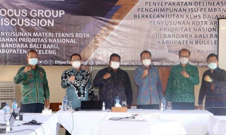 podiumnews.com-Pemkab Buleleng Mulai Susun Rencana Tata Ruang Kawasan Bandara Baru