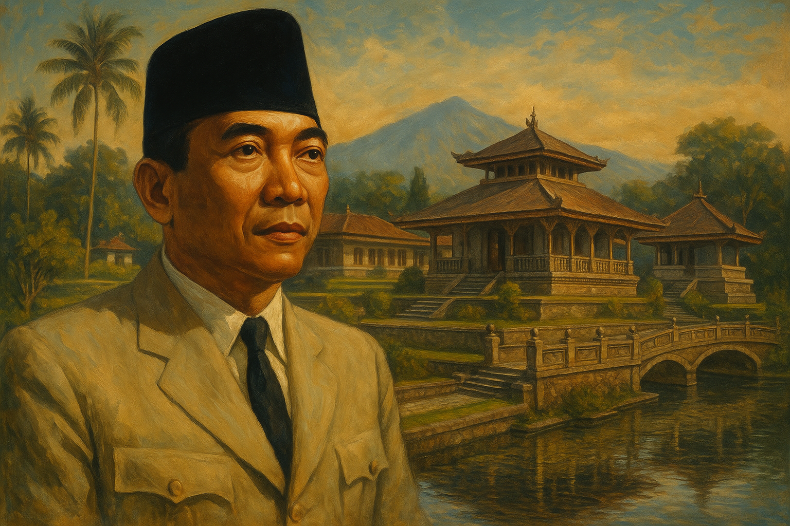 podiumnews.com-Tampaksiring: Istana Harmoni Soekarno di Bali
