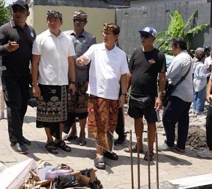 podiumnews.com-Bupati Badung Minta Evaluasi Tata Ruang Usai Banjir