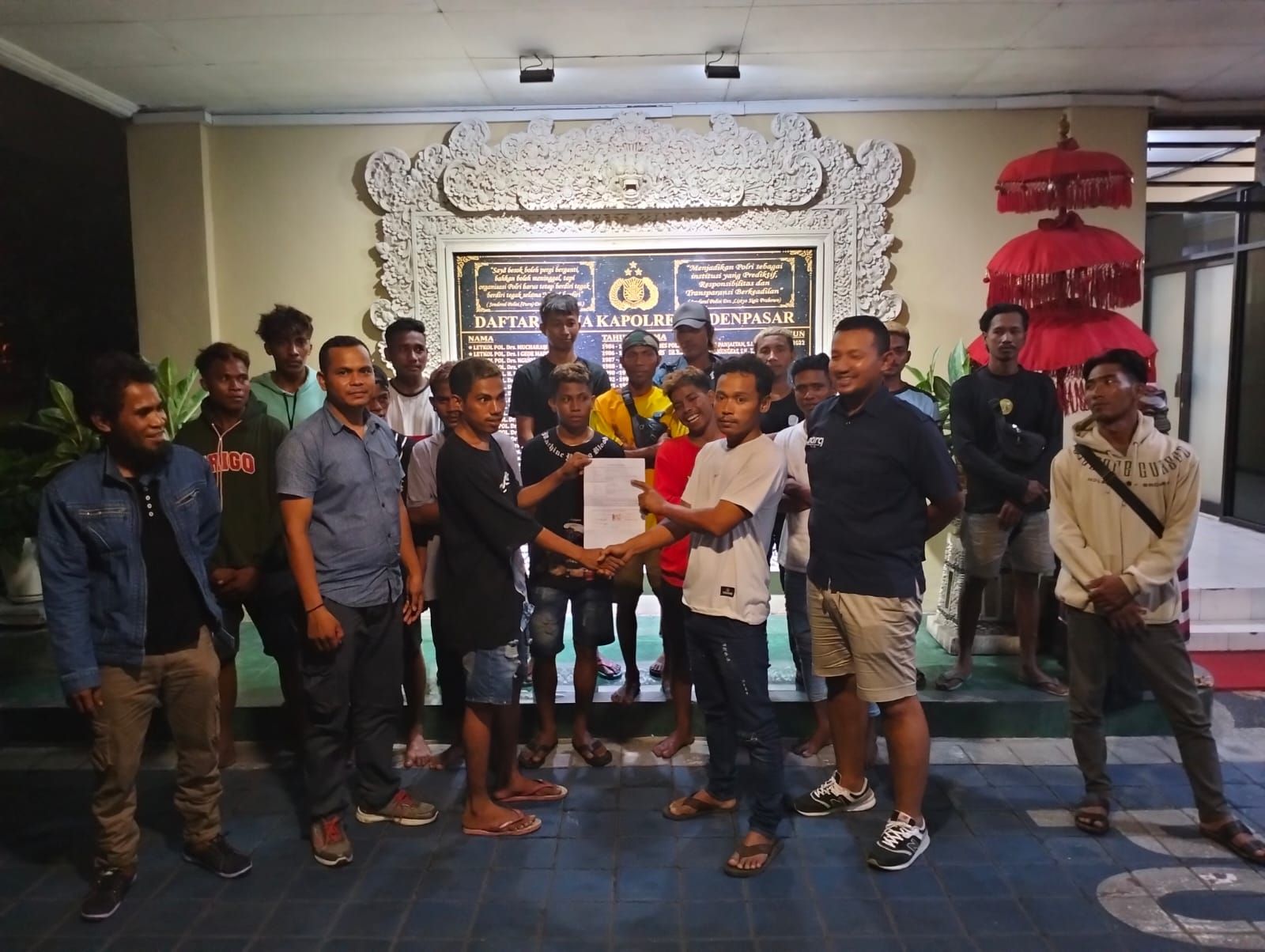 Kasus Tawuran Buruh Proyek Berujung Damai