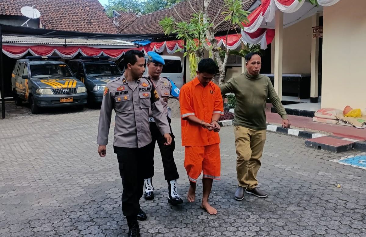 podiumnews.com-Pedagang Sempol Curi Motor Tetangga Kos