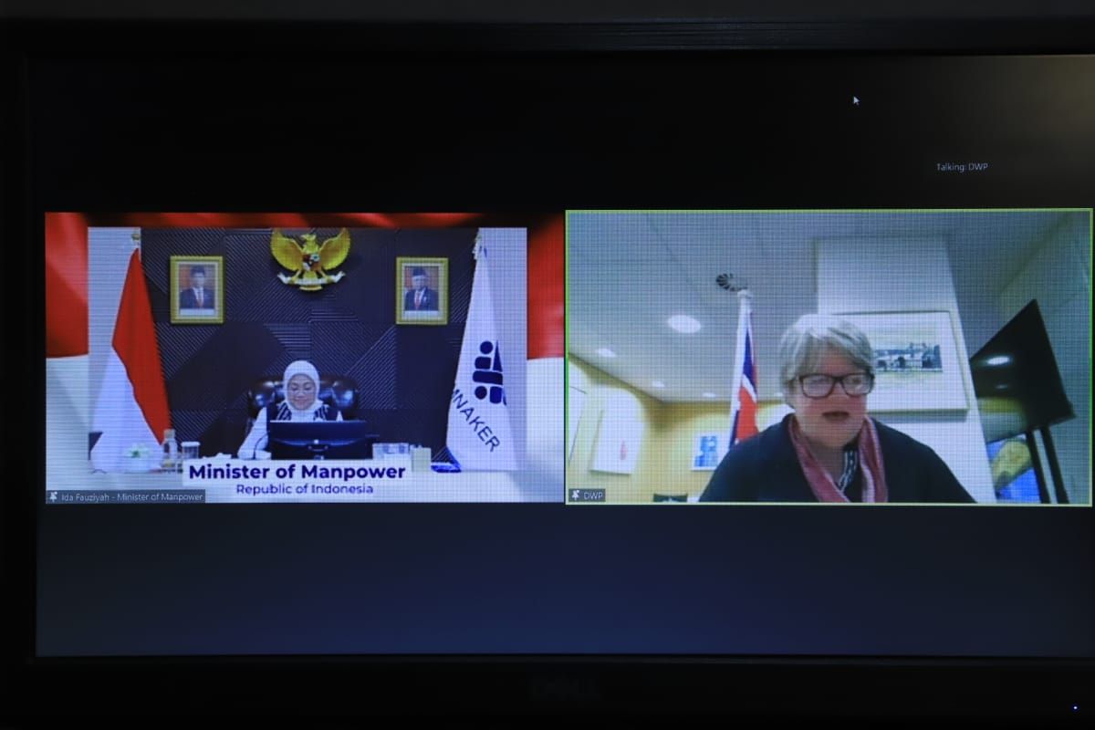 podiumnews.com-Indonesia-Inggris Bahas Kerja Sama Bilateral Bidang Ketenagakerjaan