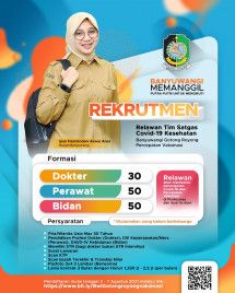 podiumnews.com-Percepat Vaksinasi, Banyuwangi Rekrut Ratusan Relawan Kesehatan