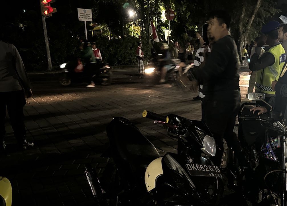 podiumnews.com-Polsek Denbar Razia Motor Knalpot Brong