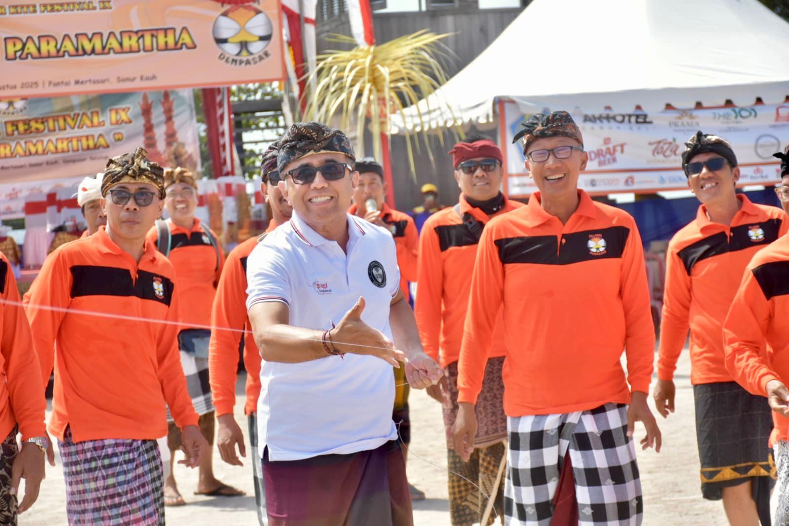 Walikota Jaya Negara Buka Denpasar Kite Festival IX