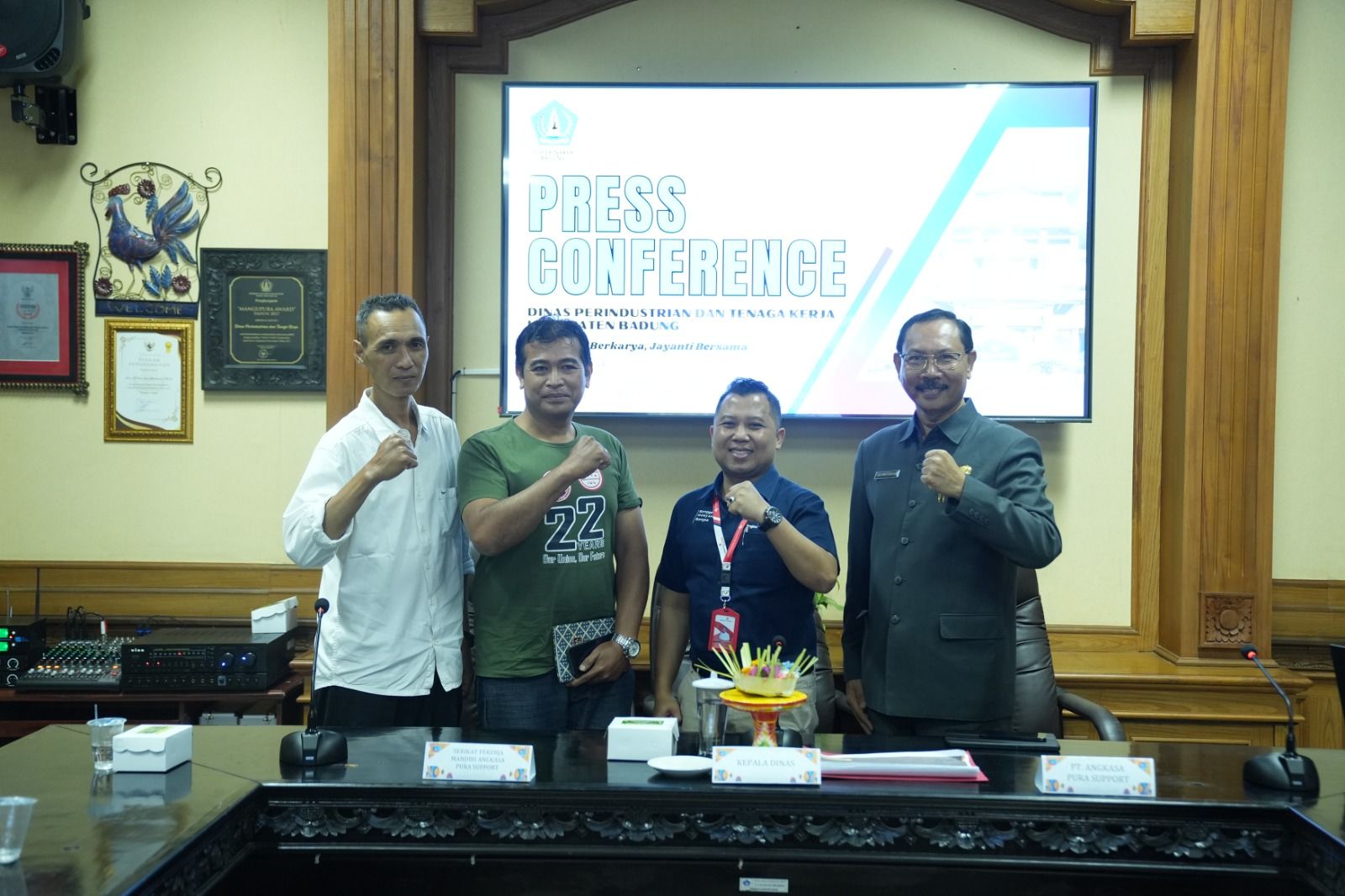 podiumnews.com-Disperinaker Badung Pertemukan Pekerja dengan Manajemen APS