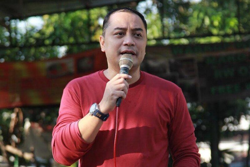 podiumnews.com-Pilkada Surabaya, Eri Cahyadi Doakan Machfud Sembuh dari COVID-19 