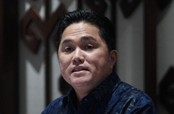 podiumnews.com-Kinerja Erick Thohir Peringkat Tiga Survei Puspoll Indonesia