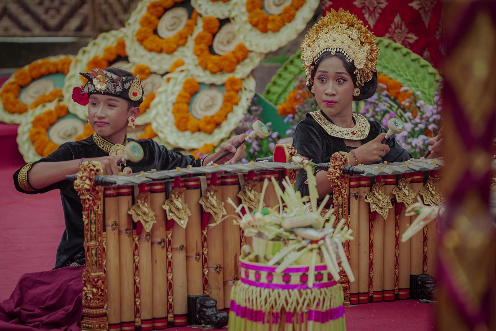 Penampilan Memukau Gender Wayang Anak Badung di PKB ke-47