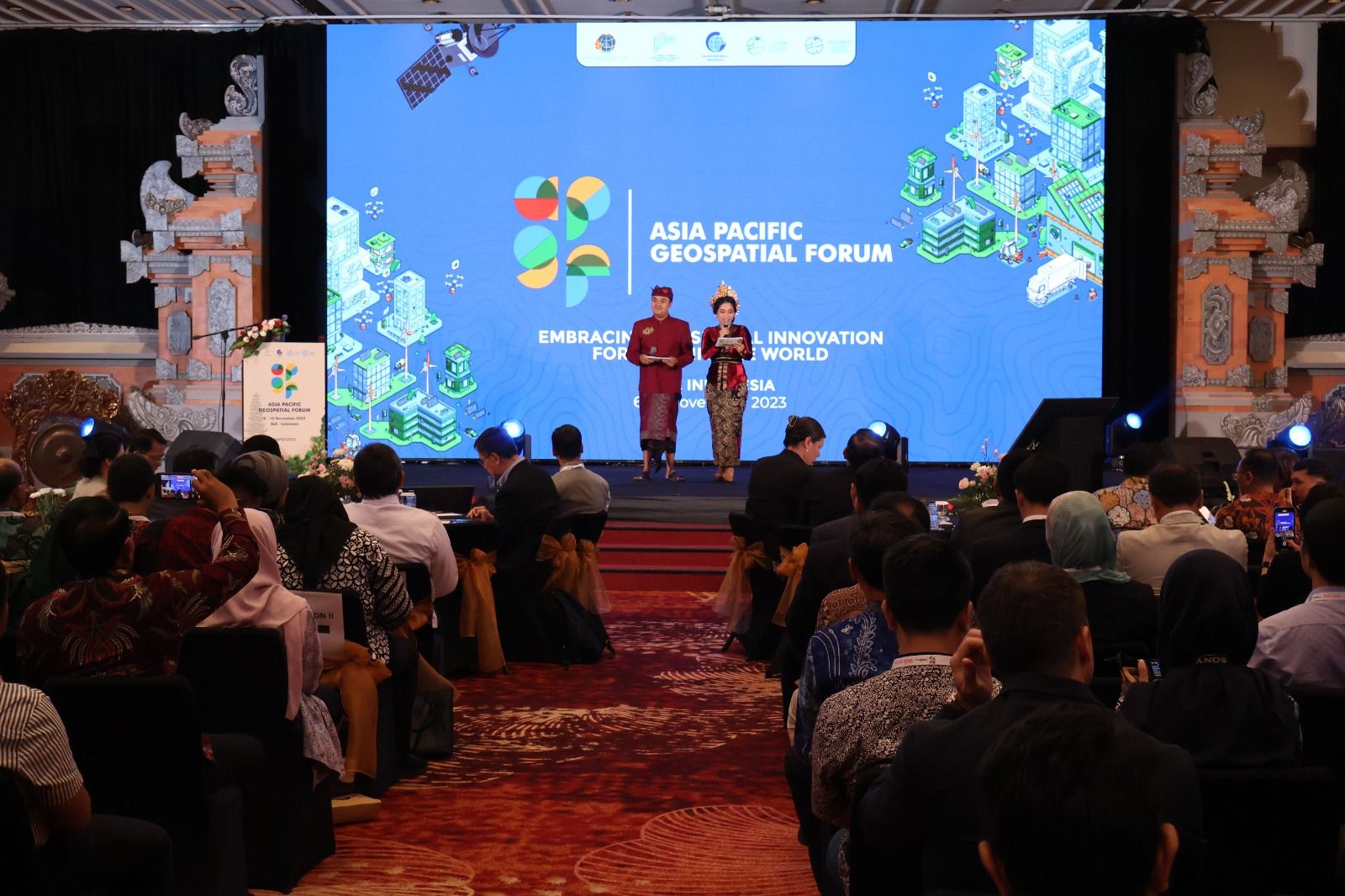 Menteri ATR Buka Asia Pacific Geospatial Forum