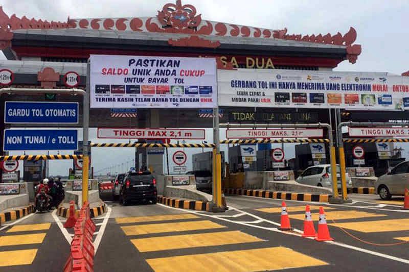 podiumnews.com-Lalu Lintas Tol Bali Mandara 2020 Turun Rata-rata 70 Persen per Hari