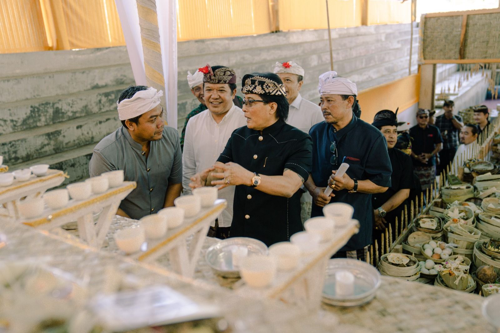 podiumnews.com-Giri Prasta Hadiri Ngaben Masal di Batur