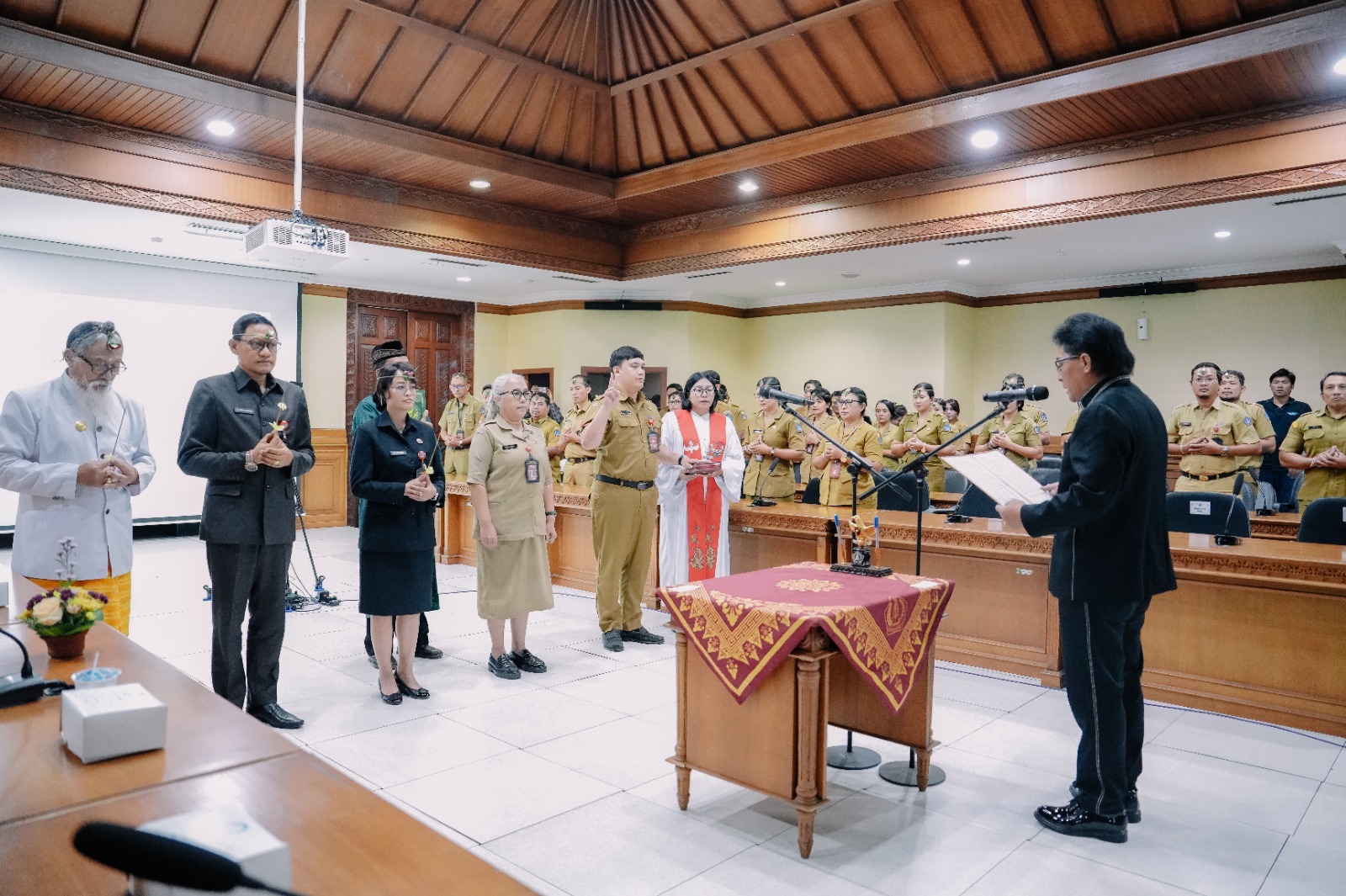 Sejumlah Pejabat Pemkab Badung Dilantik