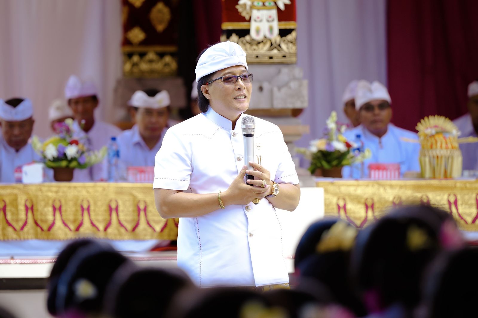 podiumnews.com-Giri Prasta Hadiri Melaspas Pura Puseh Cengkok