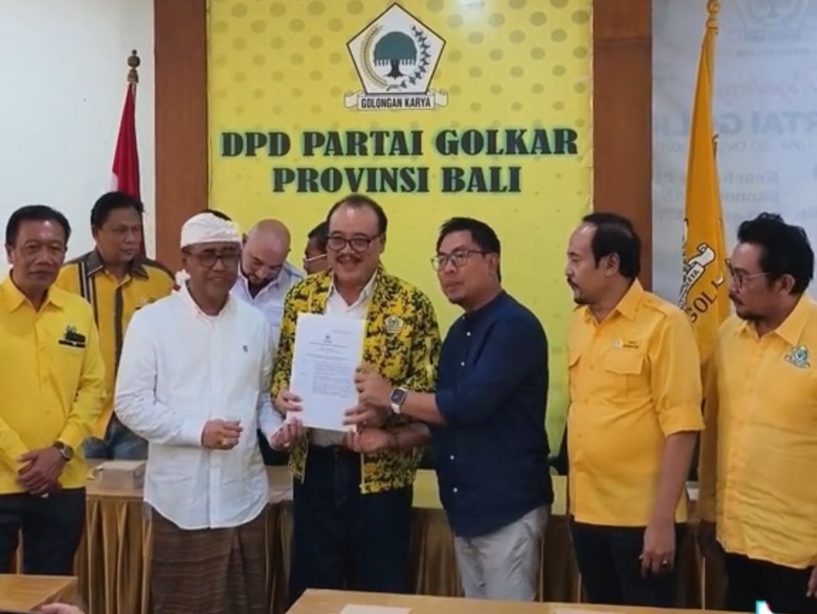 podiumnews.com-Golkar Usung Jaya-Wibawa di Pilwali Denpasar