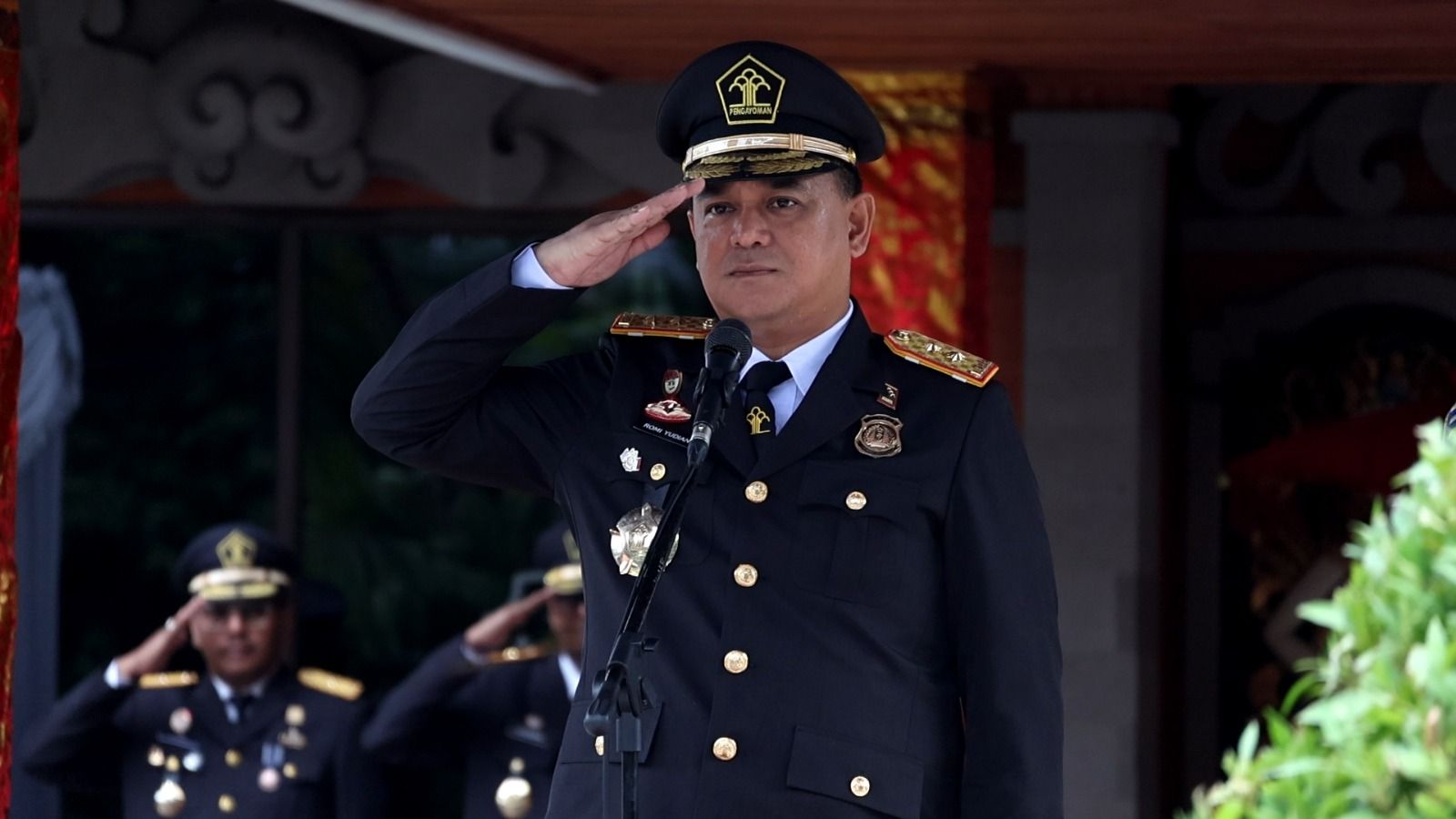 podiumnews.com-Kemenkumham Bali Peringati Hari Bhakti Imigrasi