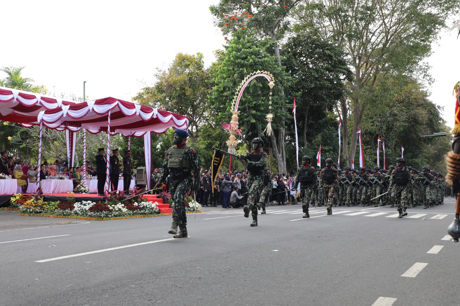 podiumnews.com-Polda Bali Peringati HUT Bhayangkara ke-78
