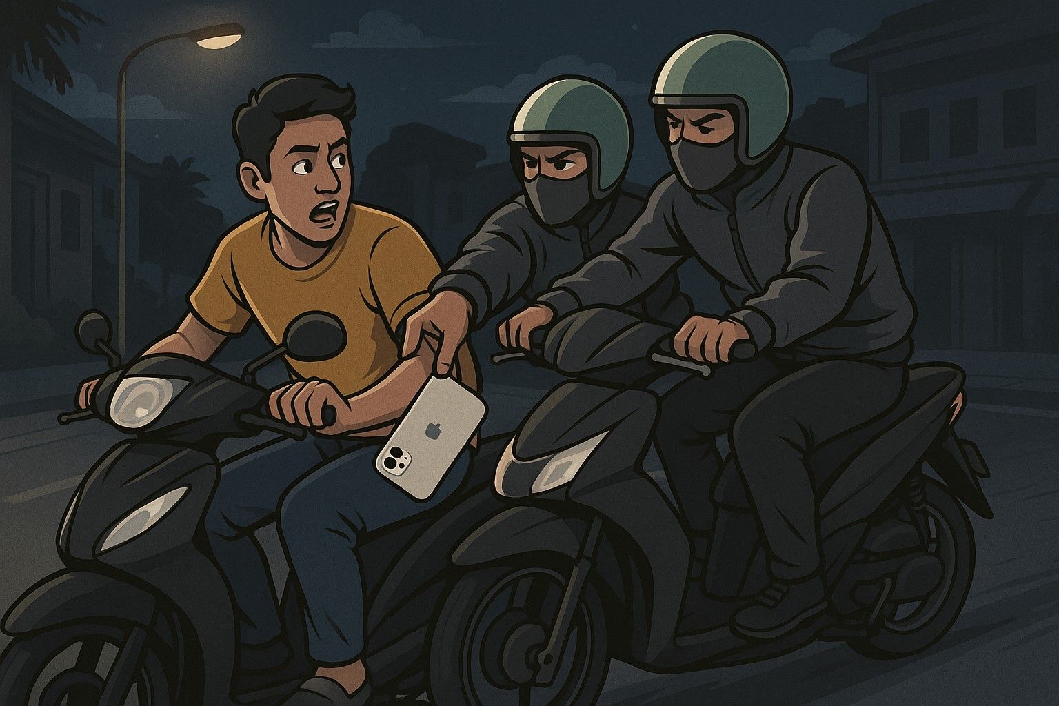 podiumnews.com-Turis India Dijambret Pelaku Berjaket Ojol di Kuta