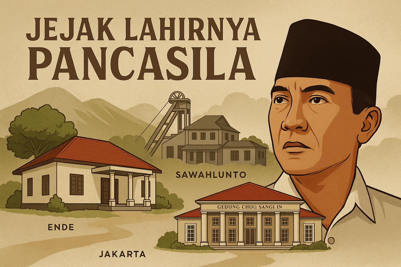 Jejak Lahirnya Pancasila