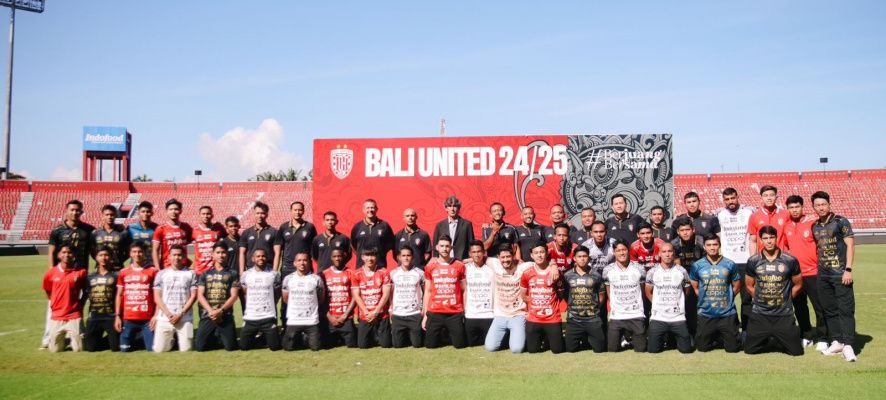podiumnews.com- Bali United Resmi Luncurkan Jersey Terbaru