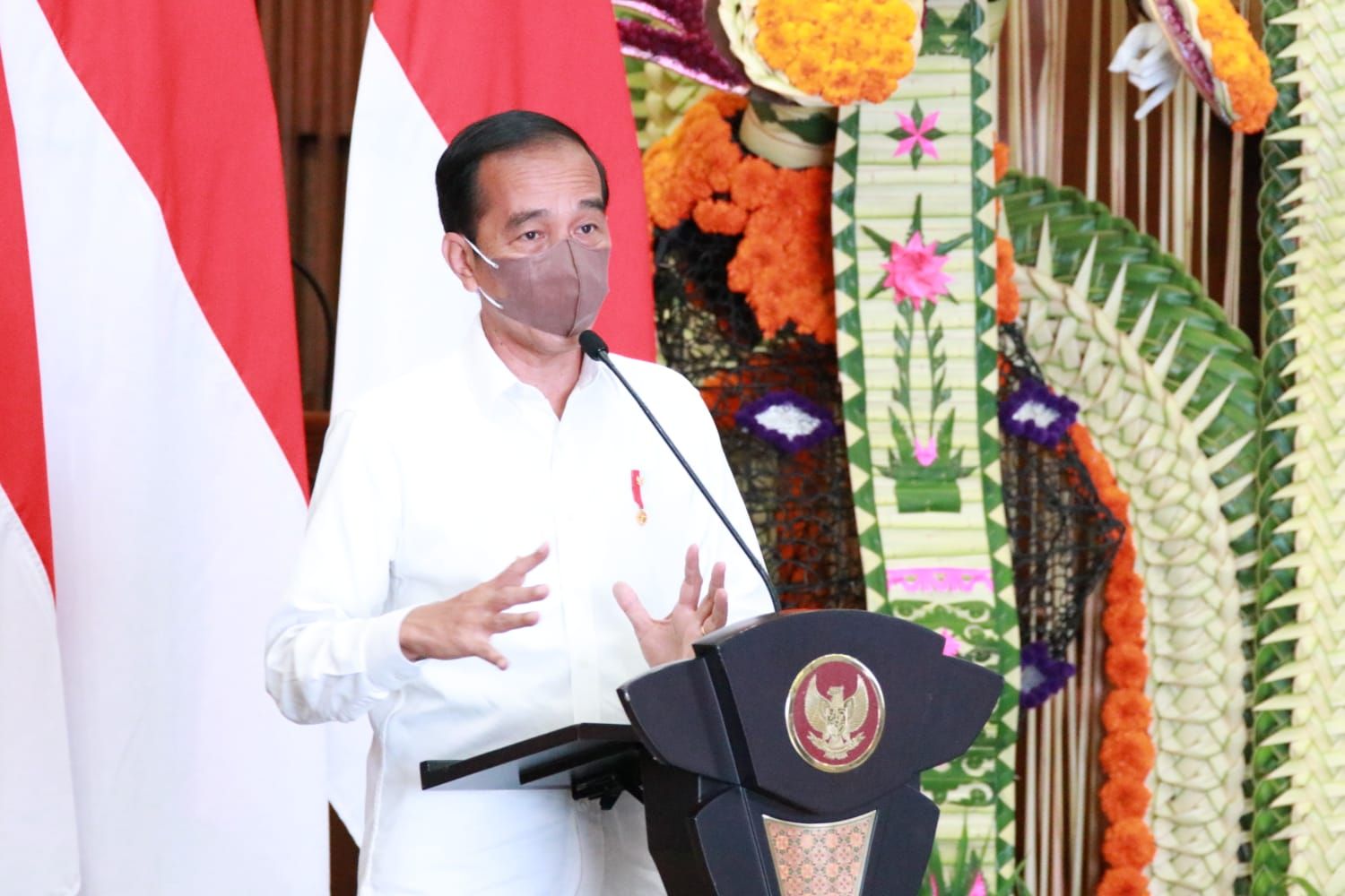 podiumnews.com-Jokowi Apresiasi Penanganan Covid-19 di Bali