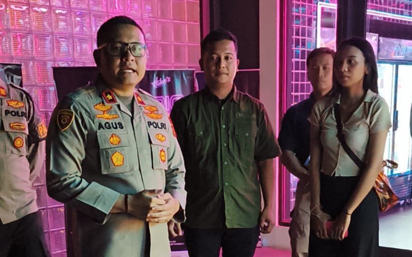 Dua Kali Ricuh, Kapolsek Kuta Sidak THM Helens di Legian