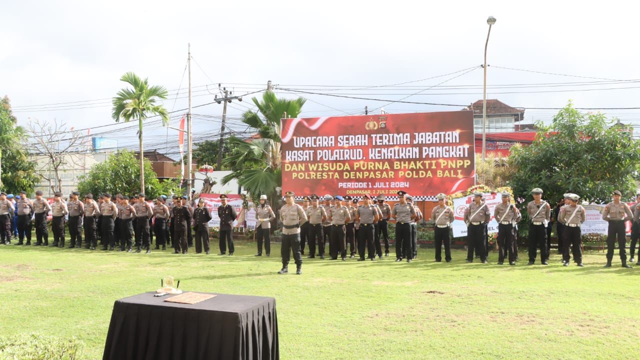 podiumnews.com- Kasatpolairud Polresta Denpasar Diganti