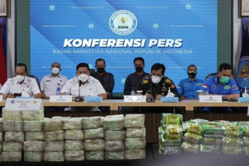 podiumnews.com-BNN Gagalkan Penyelundupan 324Kg Sabu, Pelaku Terancam Hukuman Mati