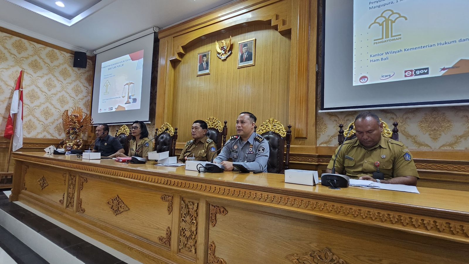 podiumnews.com-Kemenkumham Bali Sosialisasi Bantuan Hukum di Pangsan