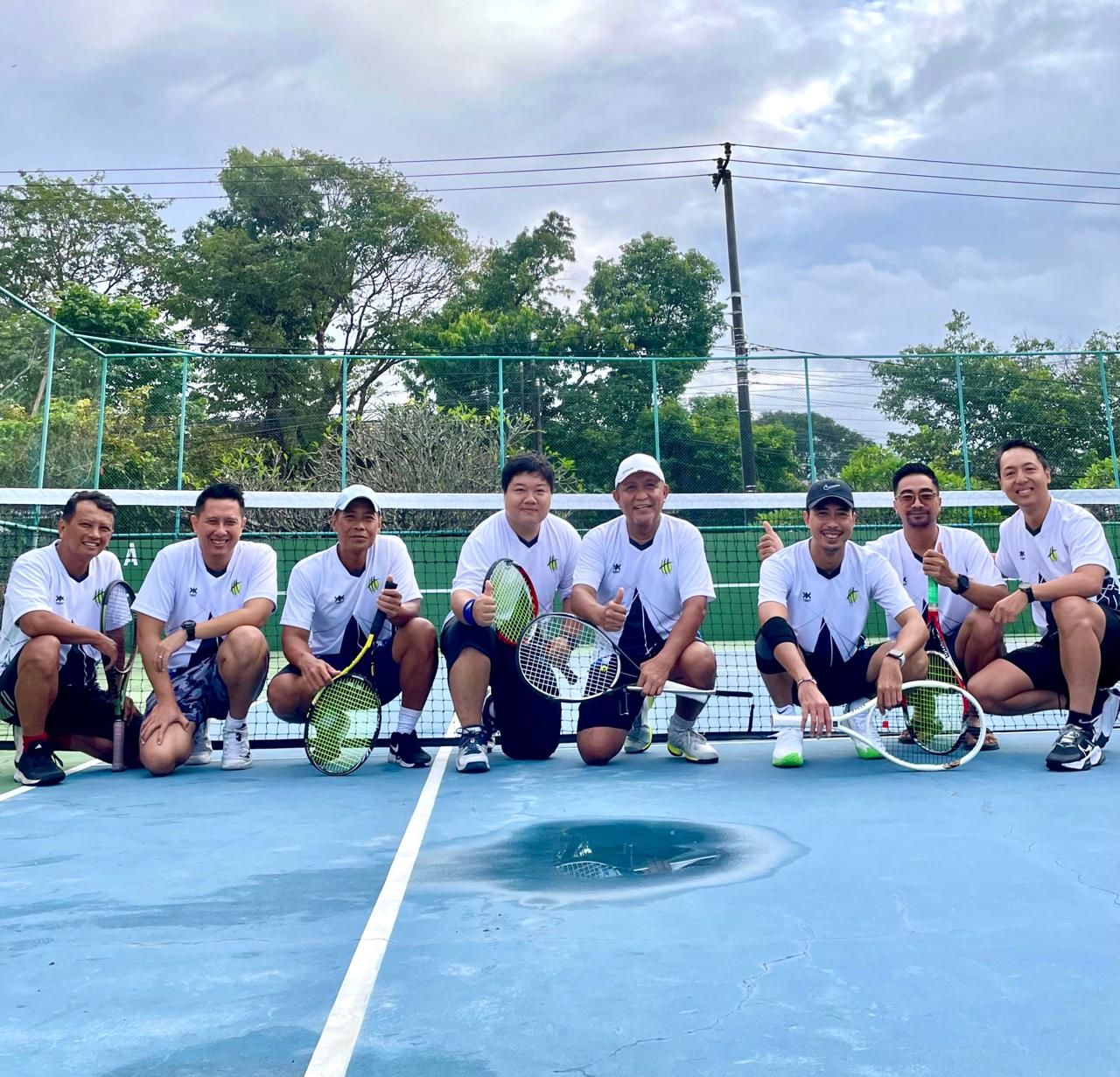 podiumnews.com-Wakil Badung Siap Tarung di Tenis Bali Bangkit